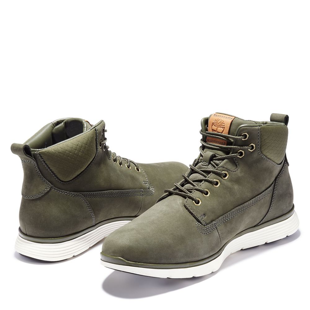 Tenisi Timberland Barbati Masline Verzi - Killington Piele Chukka Boots - Romania - OQXMLP093